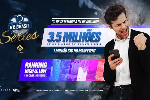 A Series UPoker entregou mais de R$ 40 mil em dois rankings
