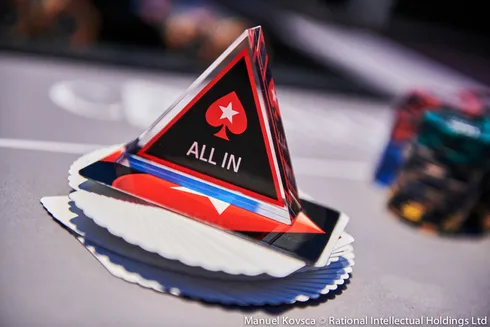 Um cooler terminou em all in valioso nos high stakes do PokerStars
