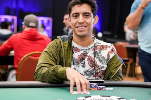 Diego Ventura foi o grande campeão do Main Event do Caribbean Poker Party Online
