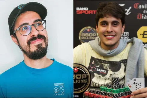 Gustavo Rocha e Guilherme Carmo estão na mesa final do Arena Championship do EPT Online
