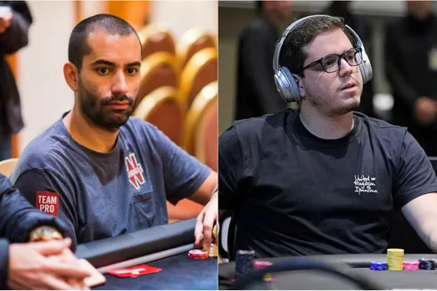 João Vieira e Brunno Botteon se enfrentaram no High Roller 6-Max do EPT Online
