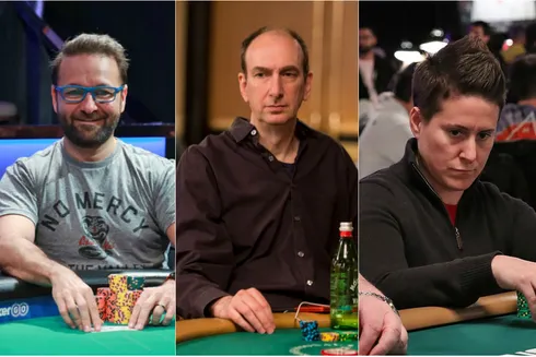 Daniel Negreanu, Erik Seidel e Vanessa Selbst caíram no golpe
