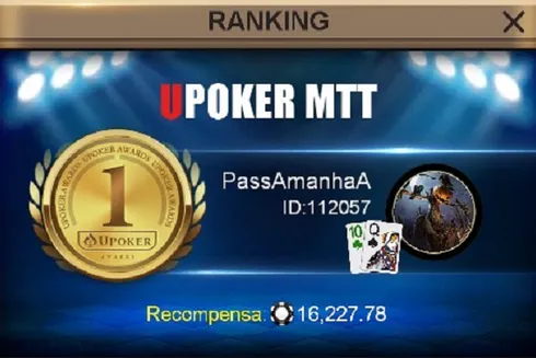 "PassAmanhaA" foi o grande nome da segunda-feira (30) no UPoker
