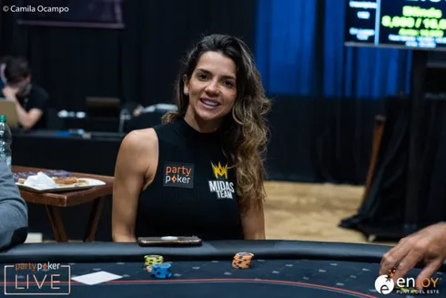 Dayane Kotoviezy levou uma grande forra no partypoker
