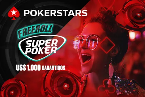 Freeroll SuperPoker no PokerStars começa às 16h
