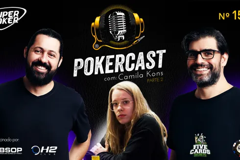 Camila Kons é a entrevistada do 156º episódio do Pokercast
