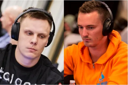 Mikhail Shalamov e Steffen Sontheimer se envolveram em um cooler complicado durante cash game
