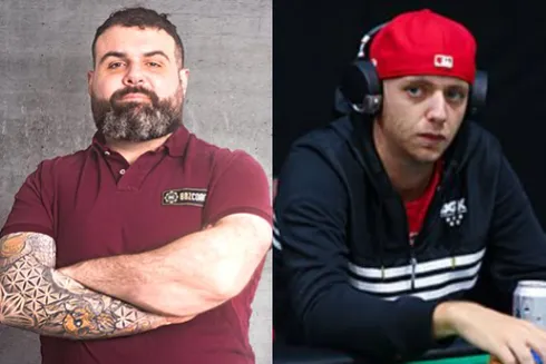 Jonathan Van Fleet e Elliot Peterman se enfrentaram em mão curiosa no Americas Cardroom
