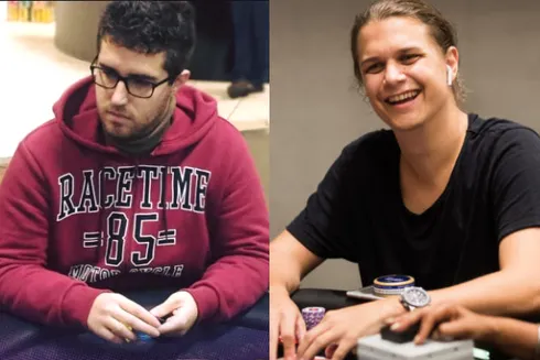 Luan Barbosa perdeu o heads-up para Niklas Astedt
