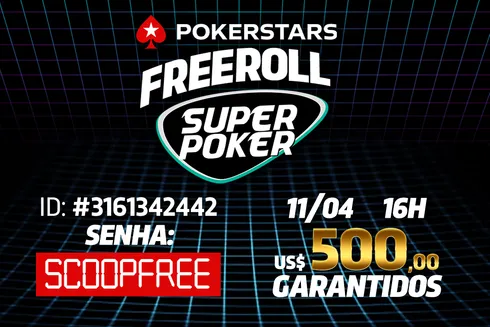 O Freeroll SuperPoker no PokerStars está volta neste domingo!
