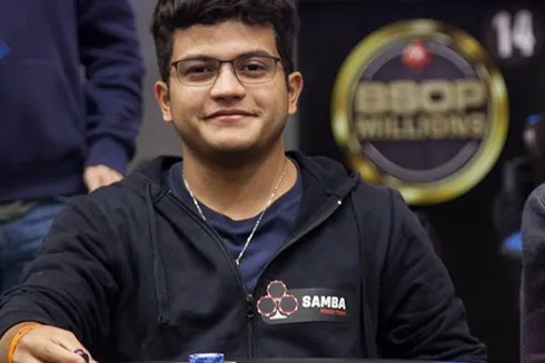 Warley Bruno é o chip leader no PokerStars
