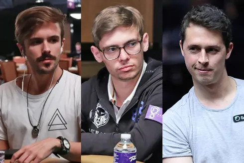 Yuri Martins, Fedor Holz e Bruno Volkmann chegaram à decisão do Blade Opener
