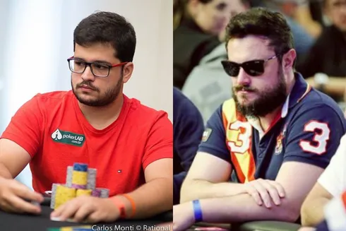 Davi Cola e Jean Marcel alcançaram o pódio do torneio
