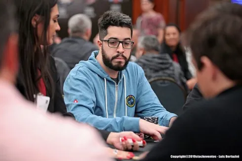 Eder Campana ficou perto do título na WSOPC Series
