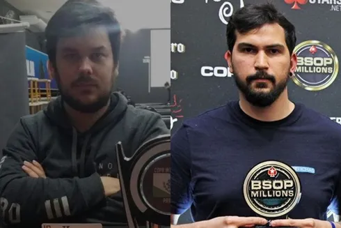 Maicon Gasperin e Gabriel Moura fizeram FT no Fifty Stack da WSOPC Sereis
