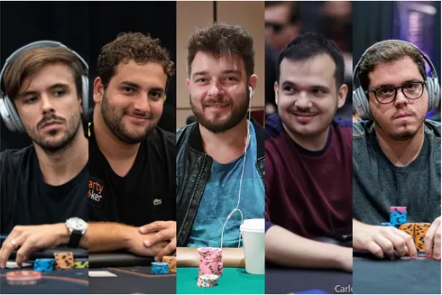 Yuri Martins puxou a fila de grandes figuras no Dia 1B do ME do WPT Online
