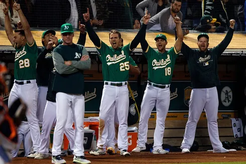 O Oakland Athletics, da MLB, estuda se mudar para Las Vegas (Foto: Jason O. Watson/Getty Images)
