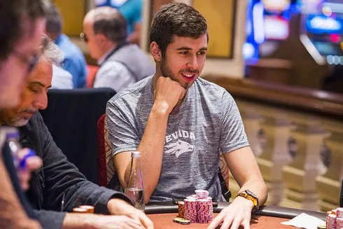 Sean Perry cravou o high roller do Venetian nesse sábado (29) (Foto: WPT)
