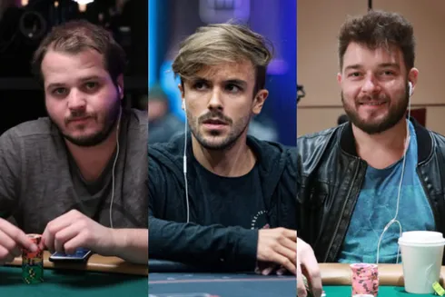 Trio brasileiro está em busca da forra de US$ 500 mil destinada ao campeão do WPT Online
