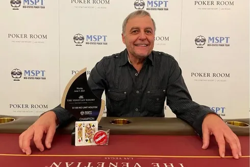 Harlen Miller seguiu a intuição e forrou uma nota em Las Vegas
