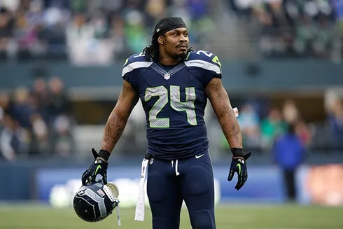 Marshawn Lynch foi contratado pela BetMGM
