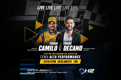 Live de Thiago Decano e Thiago Camilo será imperdível
