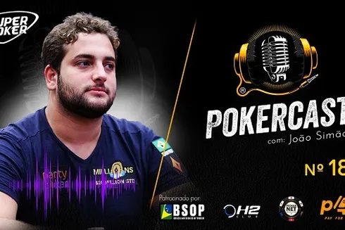 João Simão está no Pokercast 180
