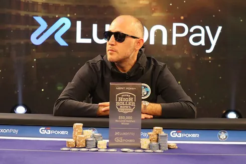 Selahaddin Bedir conquistou a maior premiação da carreira nesta sexta (27) (Foto: PokerNews)
