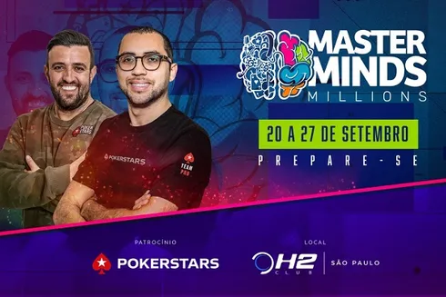 MasterMinds 14 vai reunir nomes de peso no H2 Club São Paulo
