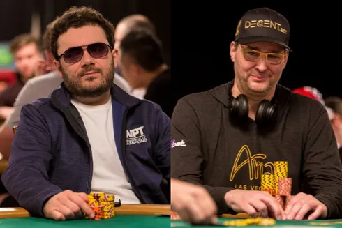 Anthony Zinno e Phil Hellmuth se destacaram até o momento na WSOP 2021
