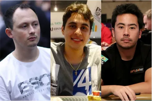 Leocir Carneiro, Guilherme Carmo e Renato Nomura estarão no BSOP Millions com tudo pago
