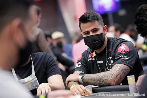 Nicholas Guerri marcou presença no Primeira Vez do BSOP Millions
