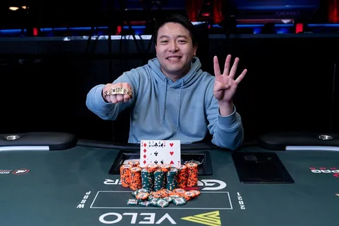 Brian Yoon ostentou seu quarto bracelete ao fim do Evento #57
