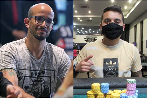 Alexandre Mantovani e Peterson Machado conquistaram pacotes do BSOP Millions no satélite deste domingo (14)
