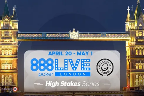 888poker LIVE volta a Londres para série high stakes em abril
