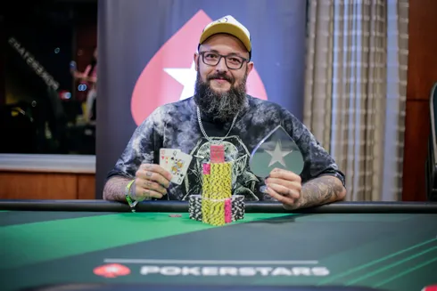 Cauê Moura cravou o PokerStars Invitational no BSOP São Paulo
