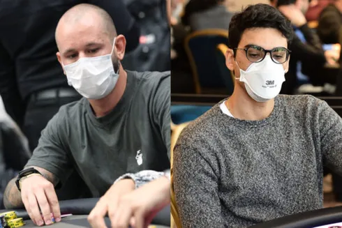 Paulo Brombim e Pablo Brito enfrentaram nomes de peso do poker mundial
