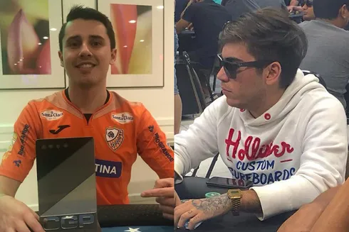 Vilian Pavanatto e Fernando Claro ficaram com o título no PokerStars
