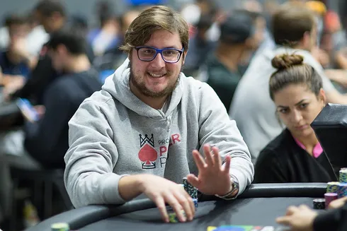 O brasileiro Pedro Madeira foi o segundo colocado no Evento 94-High do SCOOP
