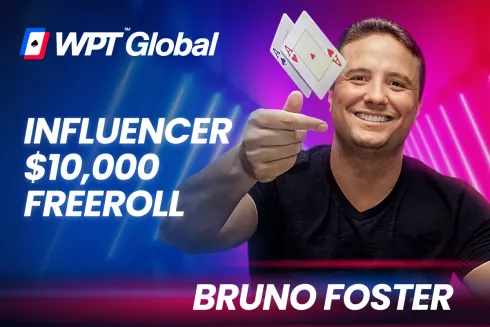 O freeroll de Bruno Foster acontece nesta quinta-feira com US$ 10 mil garantido.
