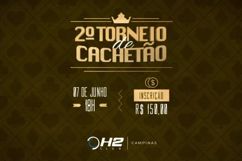 H2 Campinas receberá novo Torneio de Cachetão
