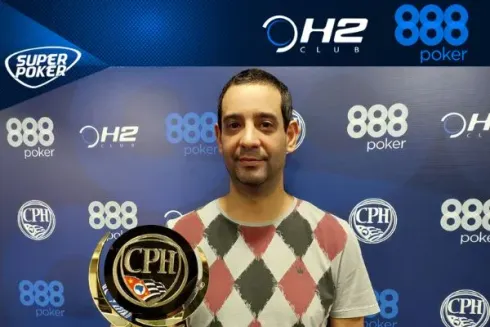 José Arenstein, campeão do Omaha Choice KO do CPH
