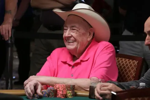 Doyle Brunson disputou a edição 2021 da WSOP
