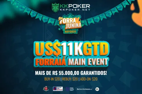 Main Event da Forra Junina promete uma grande festa no KKPoker
