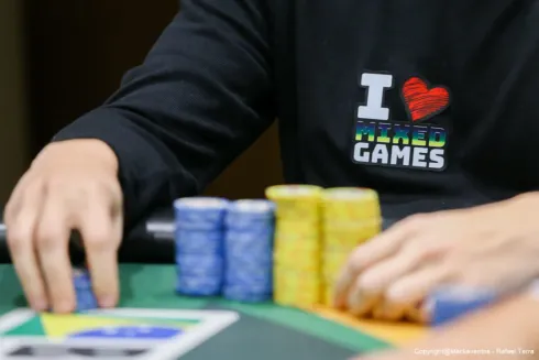 Patch do "I Love Mixed Games" tomou o salão do BSOP Rio
