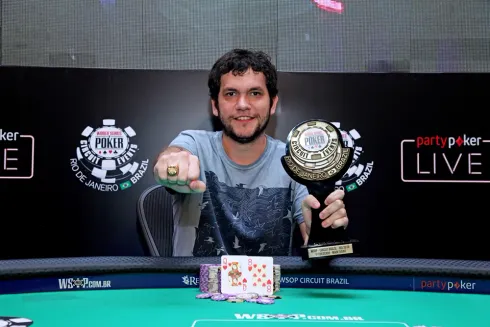 Jordan Piva – Campeão Main Event WSOP Brazil Rio
