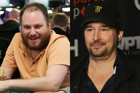 Scott Seiver enfrentou Phill Hellmuth no High Stakes Duel III Round 4
