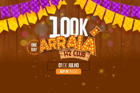 Arraiá 100K One Day será realizado nesta sexta-feira (1) no H2 Club Curitiba.
