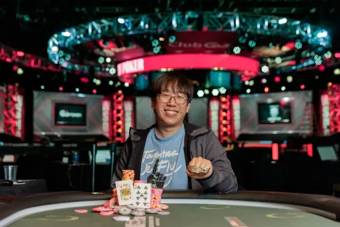 Young Sik, campeão do Mini Main Event da WSOP
