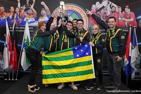 Goiás é o atual campeão do Campeonato Brasileiro de Poker por Equipes
